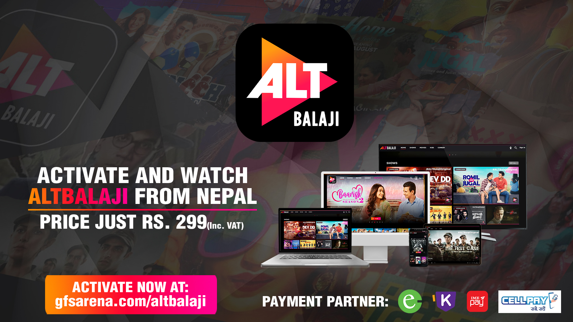 ALTBalaji expands into Nepal with Telenet Pvt. Ltd. 