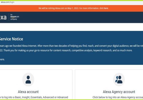 वेबसाइट र्याङ्किङ गर्ने एलेक्सा डटकमले आफ्नो सेवा बन्द गर्दै