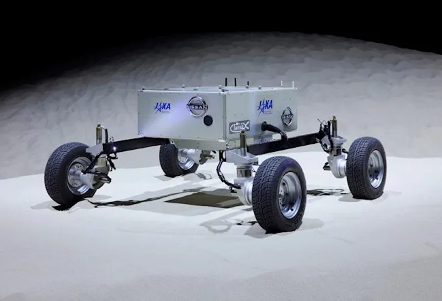 निसानले लूनार ल्यान्डरलाई अड्किनबाट जोगाउन अल ह्विल कन्ट्रोल प्रविधि प्रयोग गर्दै