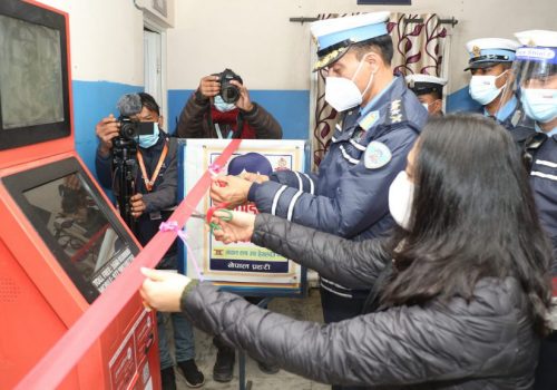 किओस्क मेसिनबाट ट्राफिक जरिवाना तिर्ने व्यवस्था, उपत्यकाको ७ ट्राफिक कार्यालयमा बिस्तार