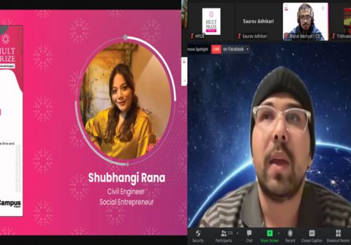 हल्ट प्राइजको दोस्रो कार्यशाला उद्यमशीलता टक शृङ्खला फर्मिङ्ग अ ड्रिम टिम सम्पन्न