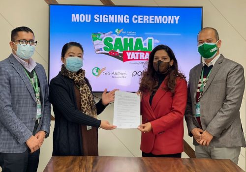 यती एयरलाइन्सका यात्रुलाई पठाओ चढ्दा छुट