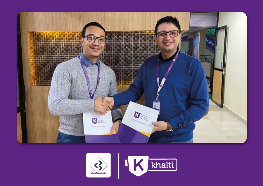 Link Civil Bank to Khalti; Get Rs. 100 Bonus and Samsung Smartphone