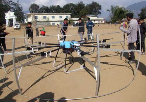 नेपाली युवा वैज्ञानिकले विकास गरेको ‘स्काई वाकर’को सफल परीक्षण