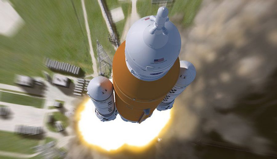 नासाद्वारा मुख्य परीक्षणअघि मेगा रकेट उपकरणको समस्या समाधान