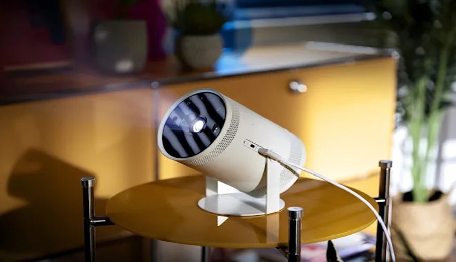 सामसङको फ्रीस्टाइल प्रोजेक्टरमा आफैं फोकस र लेभल मिलाउने सुविधा