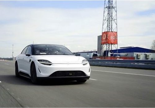 भोडाफोन जर्मनीले सोनीको नयाँ इलेक्ट्रिक कारमा फाइभजी विकास गर्न मद्दत गर्ने