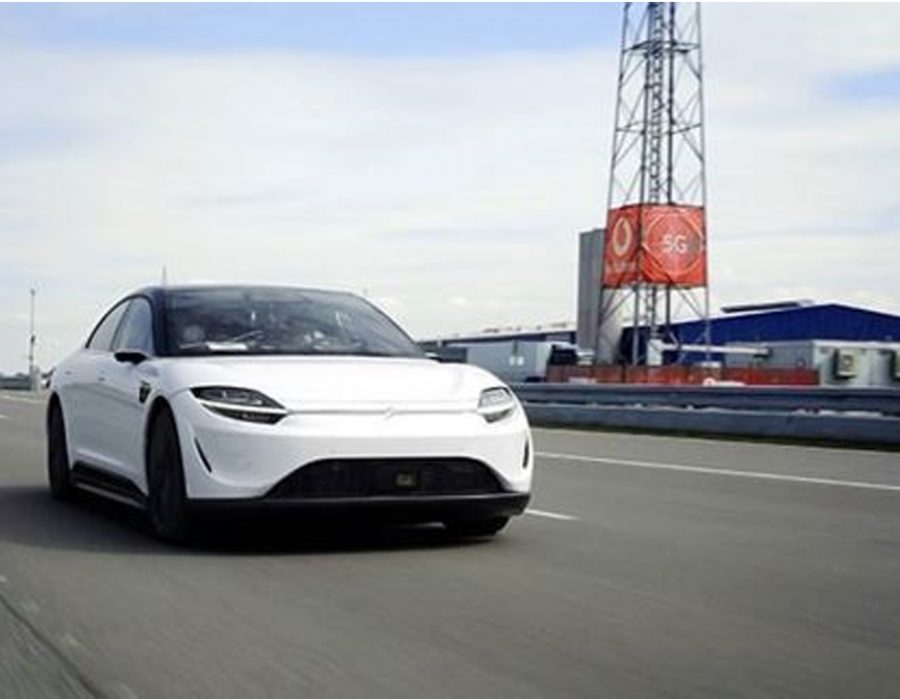 भोडाफोन जर्मनीले सोनीको नयाँ इलेक्ट्रिक कारमा फाइभजी विकास गर्न मद्दत गर्ने