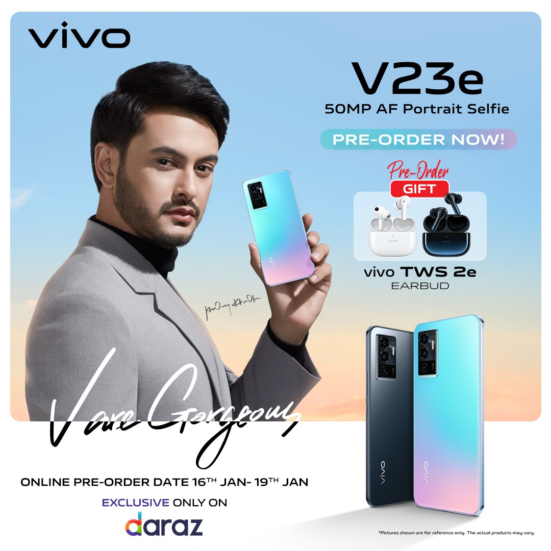vivo V23e is Coming to Nepal, Official Teasers Show 50MP AF Portrait Selfie camera