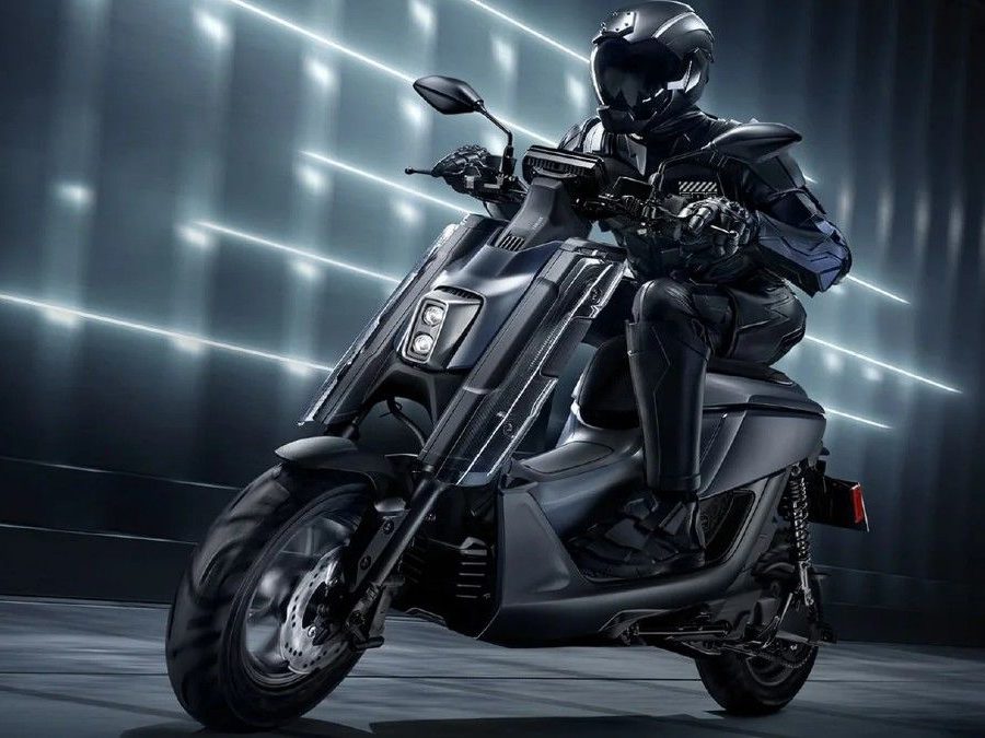 यस्तो छ यामाहाको ईएमएफ इलेक्ट्रिक स्कुटर, एनएफसी कार्डबाट मात्र अन/अफ गर्न सकिने