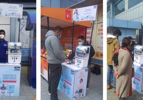 KENT RO Demo at various locations of Bhatbhateni