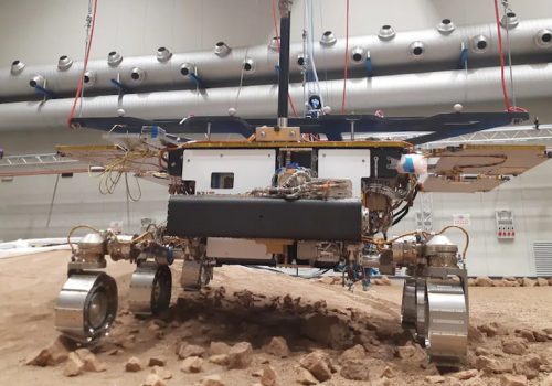 मंगल ग्रहमा उडान गर्नु अघि एक्स्जोमार्स रोभरको अभ्यास सुरु