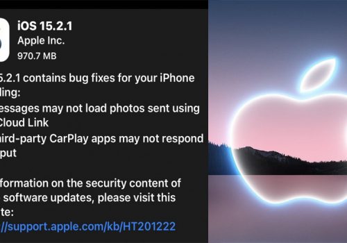 एप्पलद्वारा आईओएस १५.२.१ र आईप्याडओएस १५.२.१ सार्वजनिक