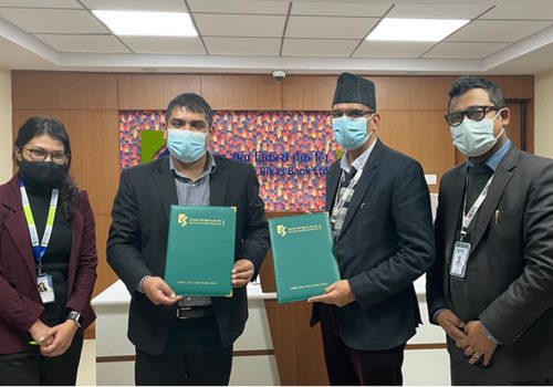 कामना सेवा विकास बैंक र नमस्ते पेबीच साझेदारी, डिजिटल वालेट सुविधा आदान प्रदान गर्ने