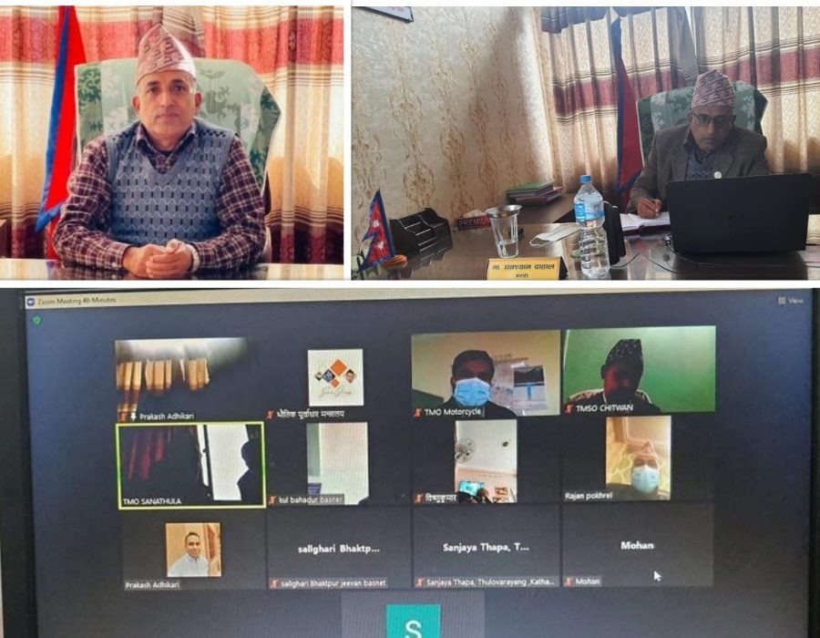 बागमती प्रदेशमा यातायातका सेवा अनलाइन माध्यमबाट सञ्चालन गर्न मन्त्रीको निर्देशन