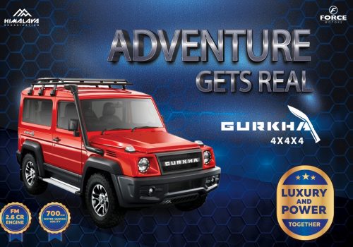 फोर्सको गुर्खा जिपको बुकिङ खुल्ला