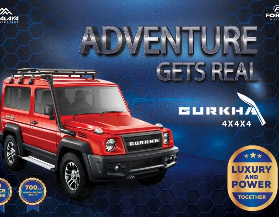 फोर्सको गुर्खा जिपको बुकिङ खुल्ला