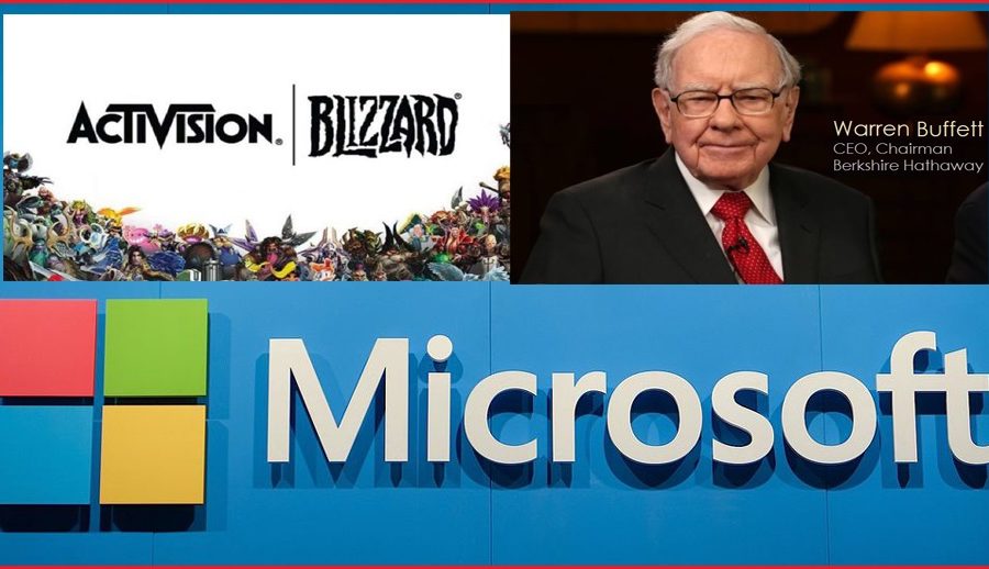 माइक्रोसफ्टले स्वामित्व ग्रहण गर्नुअघि नै बफेटको बर्कशायरले किनेको थियो एक्टिभिजनको शेयर