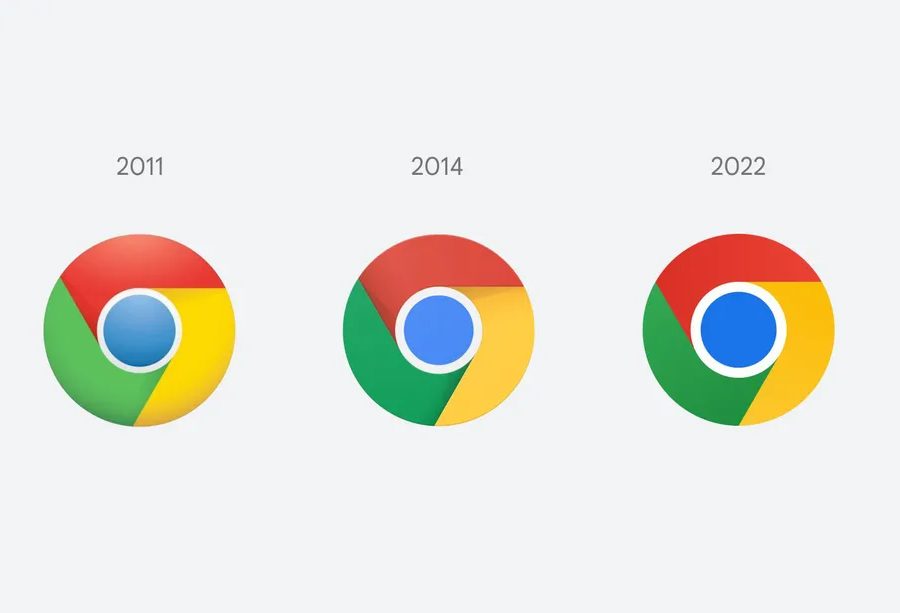 गुगल क्रोमले आठ वर्षमा पहिलो पटक आफ्नो लोगो परिवर्तन गर्दै