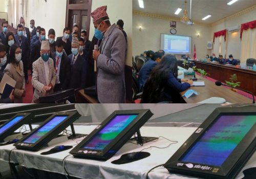 स्थानीय चुनावमा विद्युतीय भोटिङ मेशिनको प्रयोग: छैन कानूनी बाध्यता, सम्भावना प्रबल