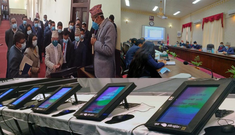 स्थानीय चुनावमा विद्युतीय भोटिङ मेशिनको प्रयोग: छैन कानूनी बाध्यता, सम्भावना प्रबल