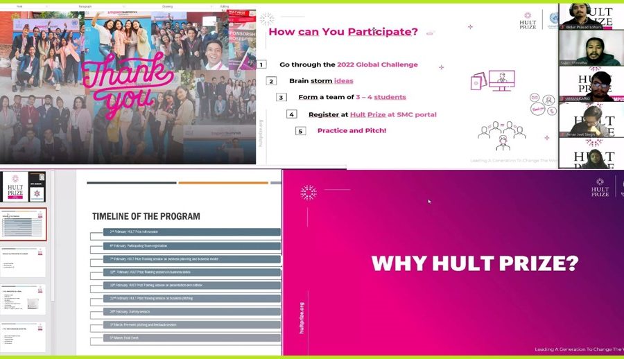 Hult Prize at SMC completes its first session