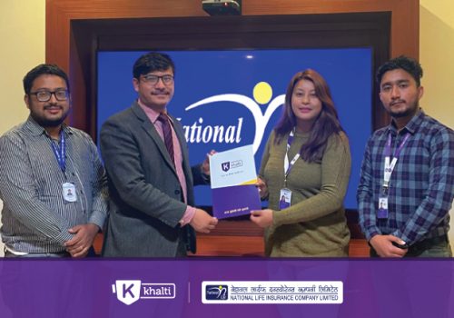 National Life Insurance premium payment available in Khalti, along with Cashback offer
