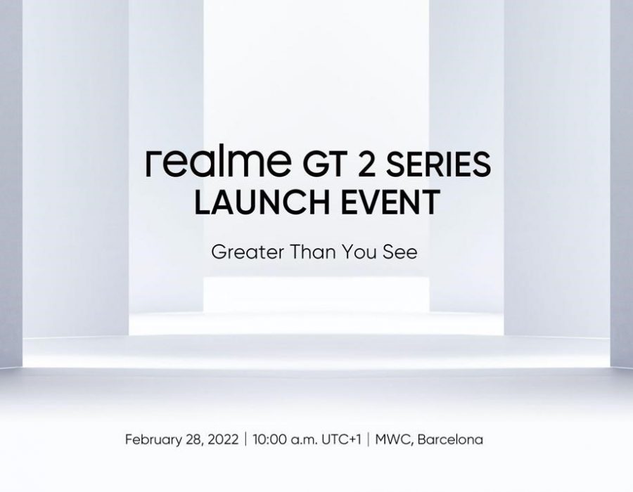 realme announces to launch realme GT 2 Series on February 28 in MWC 2022
