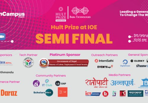 हल्ट प्राइज एट आईओईको सेमिफाइनल फेब्रुअरी ५ मा, १८ टिम फाइनलमा जाने