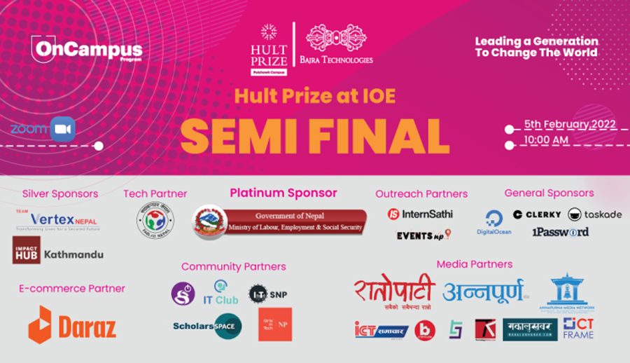 Fifty teams competing on Hult Prize at IOE on 5th Feb. to secure final berth