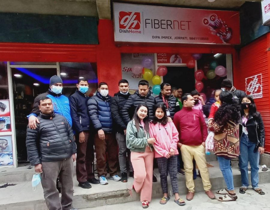 डिशहोम फाईवरनेटको सह–वितरण सोरुम जोरपाटीमा सञ्चालन