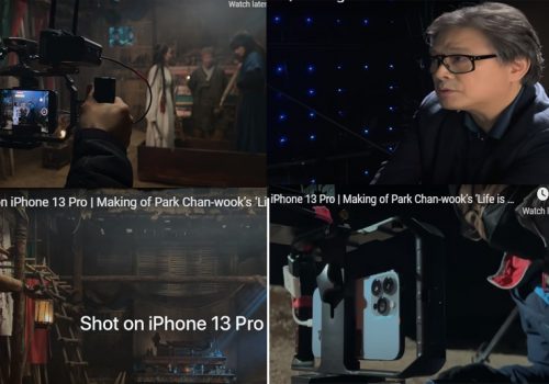 आईफोन १३ प्रो बाट चलचित्र छायांकनका लागि एप्पलले नियुक्त गर्यो ओल्डब्वाईका निर्देशक