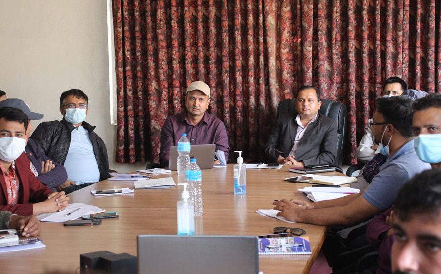 अनलाइन सूचीकरण अघि आचारसंहिता अभिमुखिकरण अनिवार्य