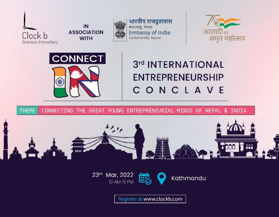 तेस्रो अन्तर्राष्ट्रिय उद्यमशीलता सम्मेलन बुधबार हुँदै, नेपाल र भारतका स्टार्टअपहरु बिच प्रतिस्पर्धा हुने
