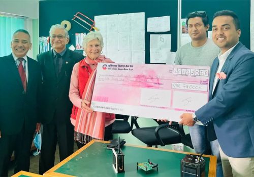 मुक्तिनाथ विकास बैंकद्धारा स्याटेलाईट निर्माण गर्न आर्थिक सहयोग