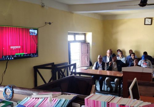 उच्च अदालत दिपायलद्वारा भर्चुअल विधिबाट मुद्दाको सुनुवाइ सुरु