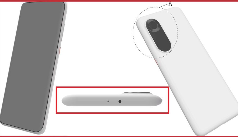 ह्वावेद्वारा छिद्र बिनाको स्मार्टफोन डिस्प्लेको पेटेन्ट दर्ता