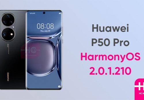 ह्वावे पी५० प्रो मा हार्मोनीओएस २.०.१.२१० सफ्टवेयर अपडेट आउँदै