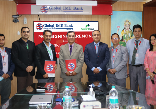 ग्लोबल आइएमई बैंकको मोबाईल बैंकिङमार्फत भारतीय भुक्तानी प्रणालीमा कारोबार गर्न सकिने