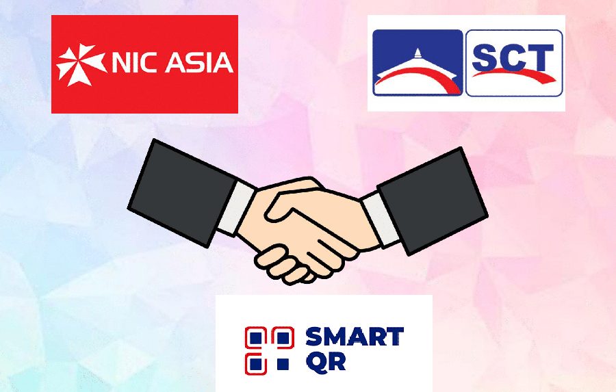 स्मार्टच्वाईस टेक्नोलोजिज र एनआइसी एसिया बैंकवीच स्मार्ट क्यूआरमार्फत भुक्तानी सेवा सम्बन्धि सम्झौता