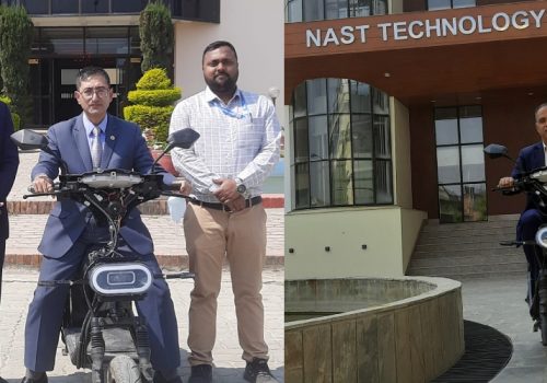 नास्टले तयार पार्यो ईलेक्ट्रिक स्कुटरको प्रोटोटाइप, नेपालमा नै उत्पादन गर्न संभव भएको भनाई