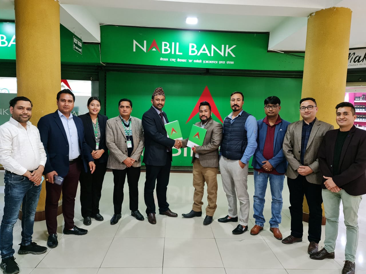 Nabil Bank signs MOU with Nepal Mobile Distributors Association