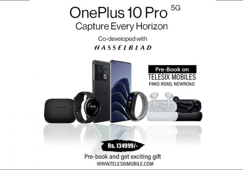 वनप्लस १० प्रोको प्रि-बुकिङ्ग शुक्रबारदेखि, टेलीसिक्स मोबाइल्समा दुई दिनमै १०० यूनिटको प्रि-बुक