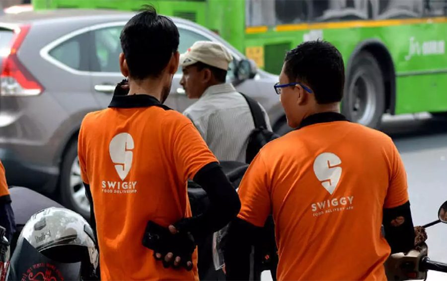 भारतमा फूड डेलिभरी प्लेटफर्महरू जोमाटो र स्वीगी डाउन