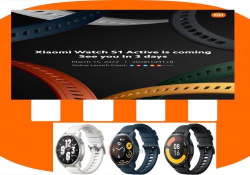 शाओमी वाच एस१ एक्टिभ मार्च १५ मा आउने