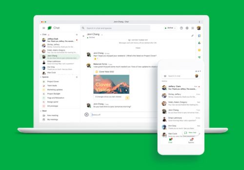 प्रयोगकर्तालाई गुगल च्याटमा स्पेसका लागि नयाँ सुविधा उपलब्ध