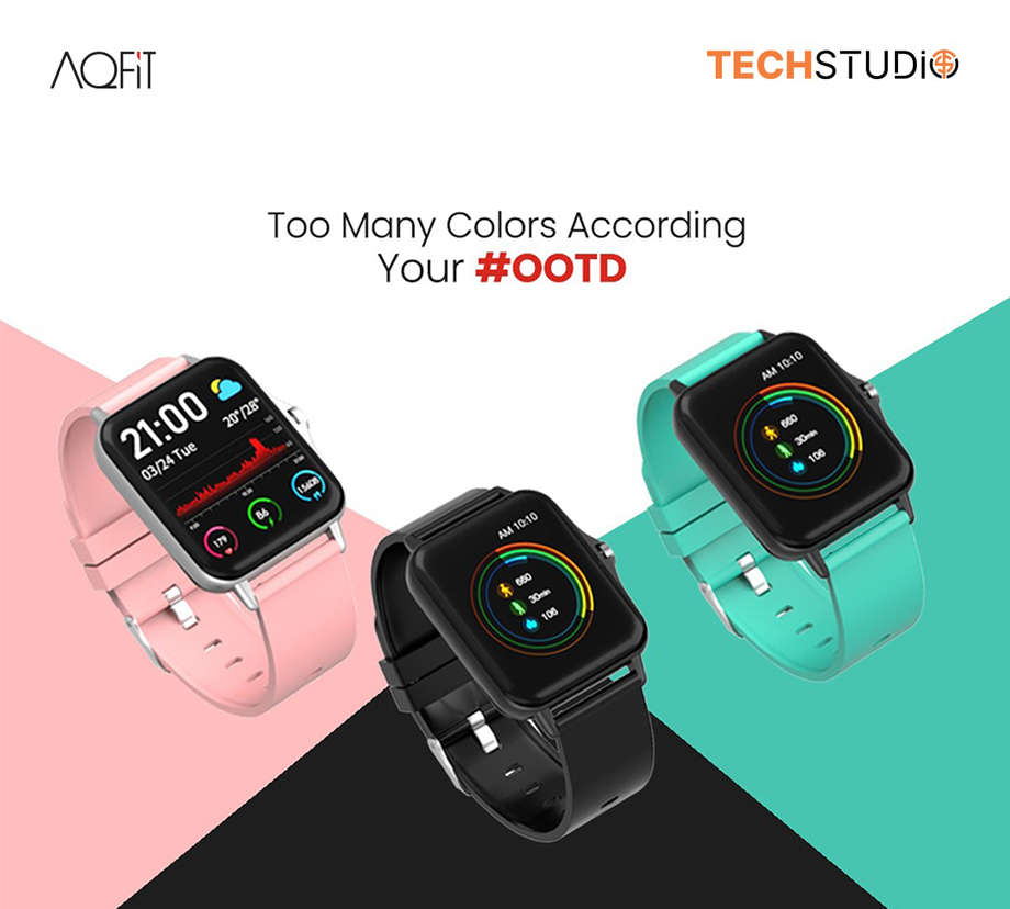 AQFIT Launches most awaited new wearable W9 BT Calling Smart Watch