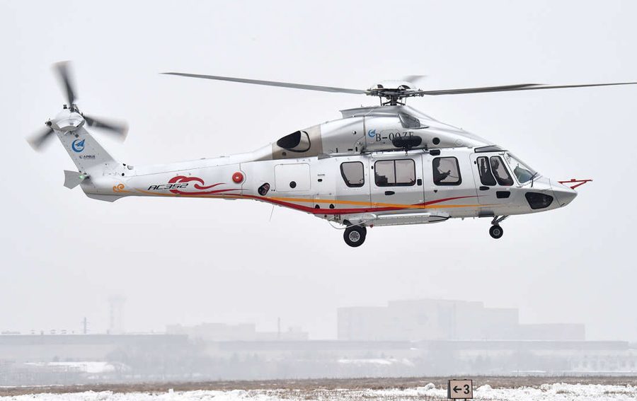 चीनद्वारा निर्मित हेलिकप्टर उडान योग्यता प्रमाणीकरणको अन्तिम चरणमा प्रवेश