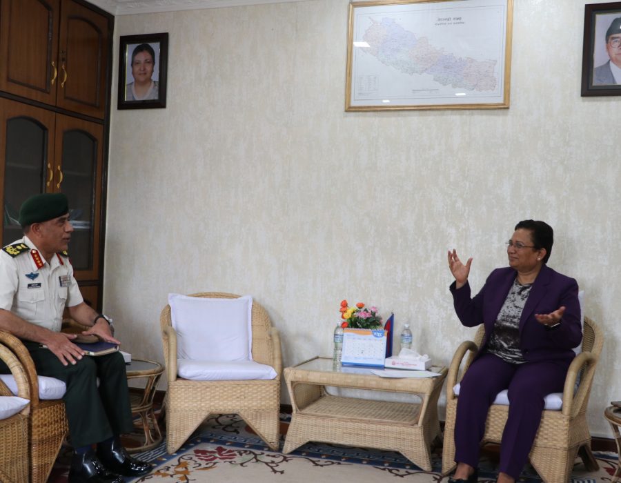 सेनाले ब्यारेकमा खाना पकाउन विद्युतीय चुल्हो प्रयोग गर्ने