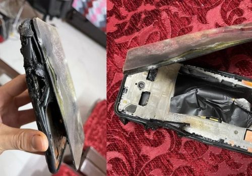 फोन गरिरहेको बेला यसरी पड्कियो वनप्लस नर्ड २